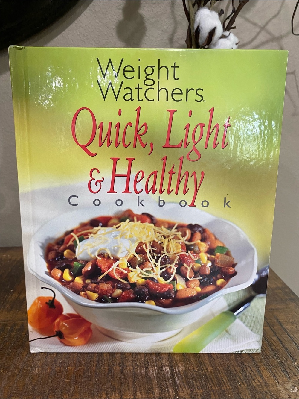 Weight Watchers Quick, Light & Healthy Cookbook, Hardback, vintage